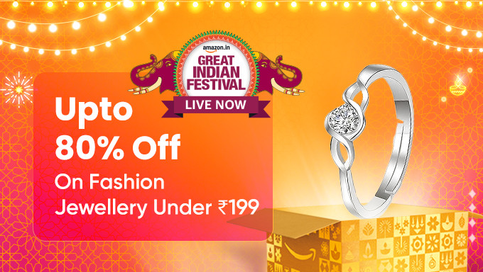 Get up to 80% Off on Fashion Jewellery