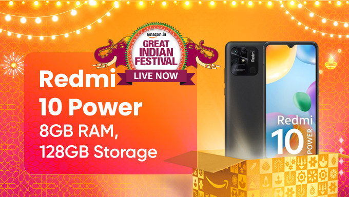 Buy Redmi 10 Power (8GB RAM, 128GB Storage)