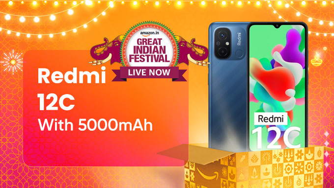 Buy Redmi 12C With 5000mAh 