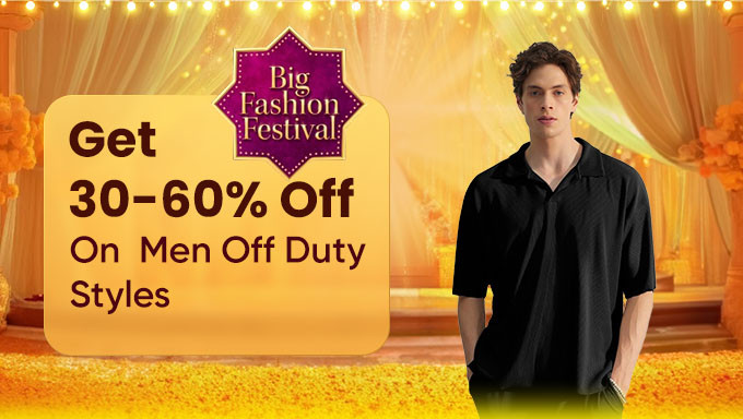 Get 30% to 60% Off On Gant,Mango Man & More Men Off Duty Styles