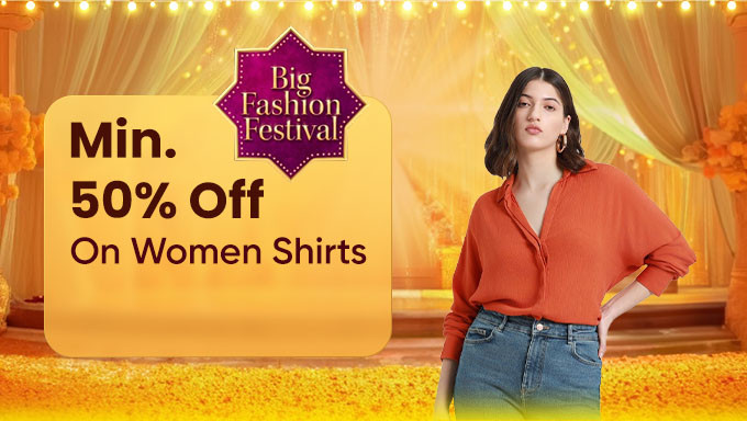 Min 50% Off On Women Shirts Of Brands Roadster,Dressberry,Beasd,Tokyo Talkies & More