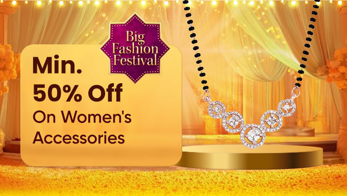 Min 50% Off On Women's Accessories Buy Earrings, Jewellery Sets & More