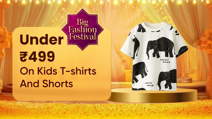 Kids T-shirts And Shorts Under Rs. 499 On Brands Max,Pantaloons & More 