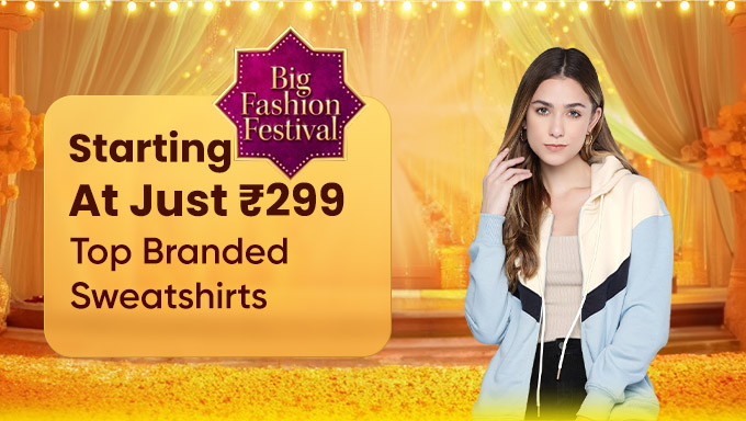 Top Branded Sweatshirts Starting At Just Rs.299