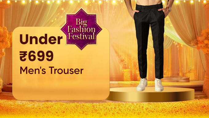 Buy Men's Trouser Under Rs.699 Only