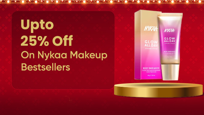 BESTSELLERS| Upto 25% Off On Nykaa Makeup Bestsellers