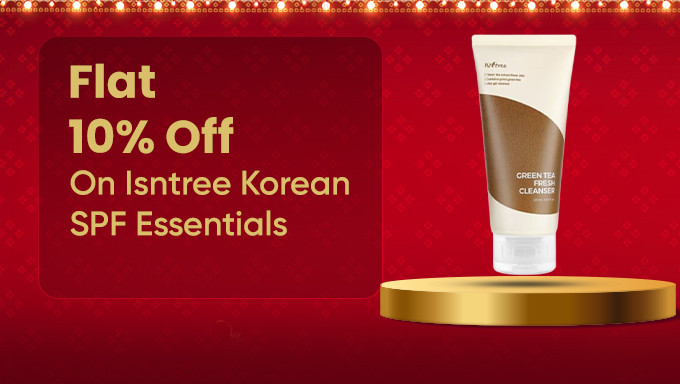 10% Off On Isntree Korean SPF Essentials 