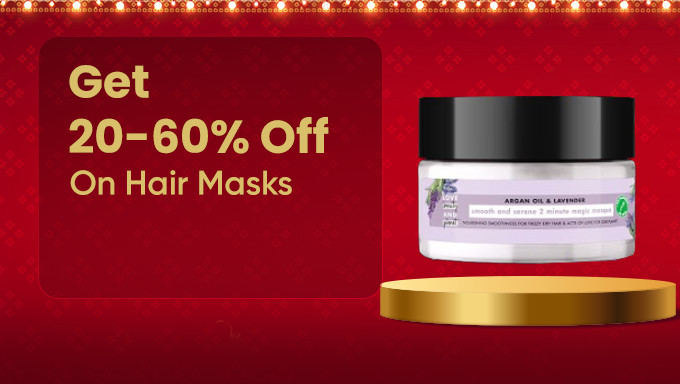 Get 20% To 60% Off On Hair Masks Of Brands Himalaya,Biotique,Nat Habit & More