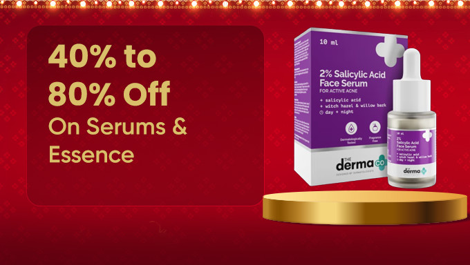 40% To 80% Off On Serums & Essence 