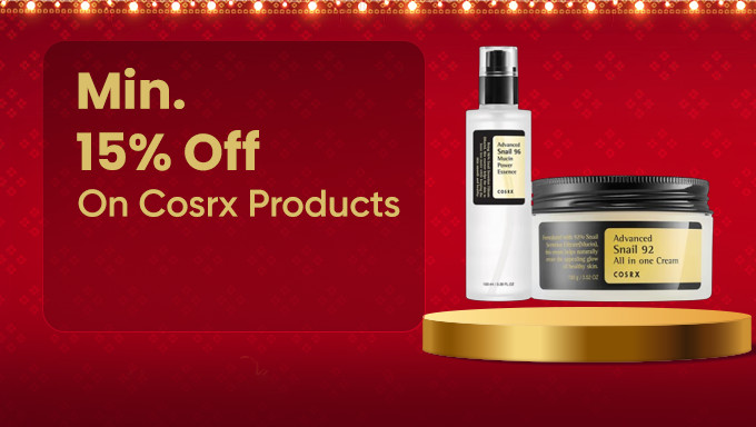 Min 15% Off Cosrx Products Starting From Starting From Rs.238