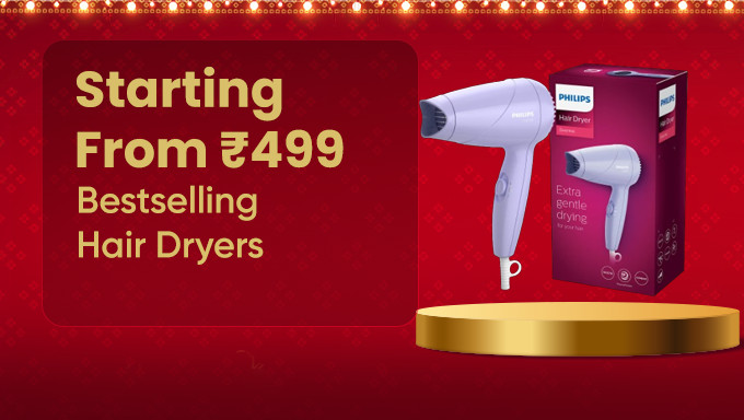 Bestselling Hair Dryers Starting From Rs.499 Only Of Brands Alan Truman,Agaro,Dyson,Vega & More 