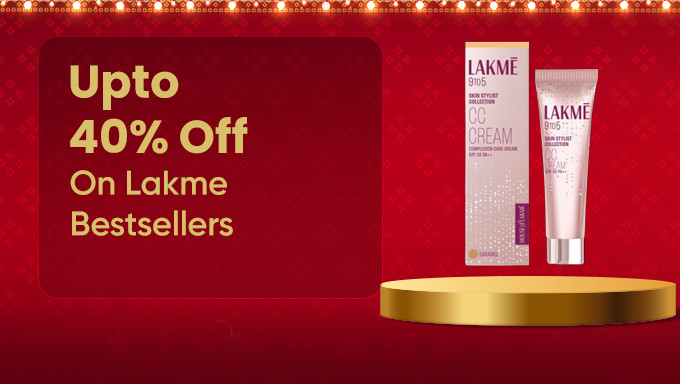 Upto 40% Off On Lakme Makeup Bestsellers + Free Shipping On Orders Of Rs.299 & Above 