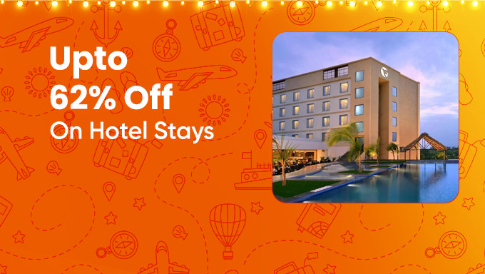 Upto 62% Off On Hotel Stays