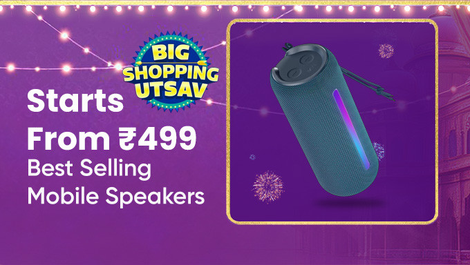 Best Selling Mobile Speakers Starting From Rs.499 Of Brands Like JBL,Zebronics,boAt & More