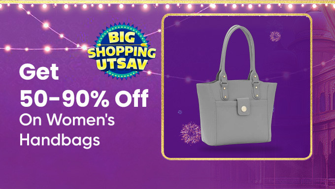 Get 50% To 90% Off On Women's Handbags From Lavie,Caprese,baggit & More