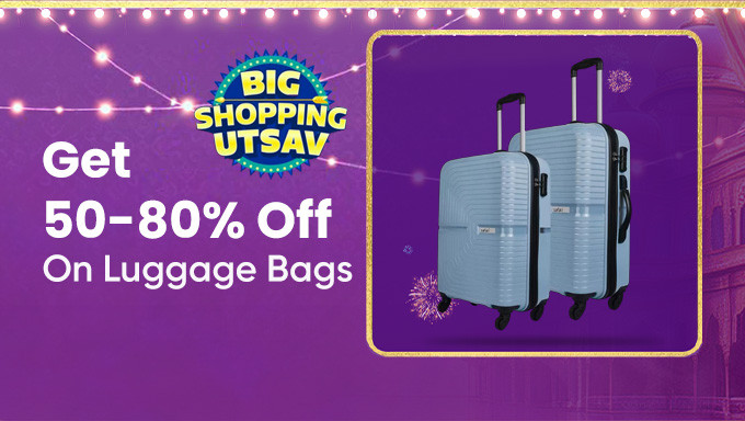 Get 50% To 80% Off On Luggage Bags Buy Duffel Bags,Suitcases & More