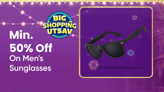 Min 50% Off On Men's Sunglasses From Vincent Chase,Fastrack & More