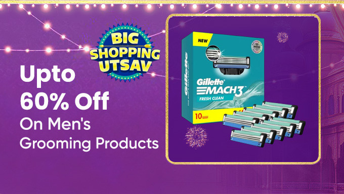 Upto 60% Off On Men's Grooming Products