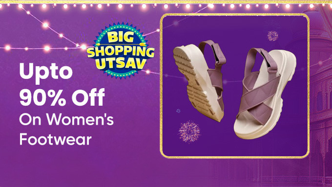 Upto 90% Off On Women's Footwear