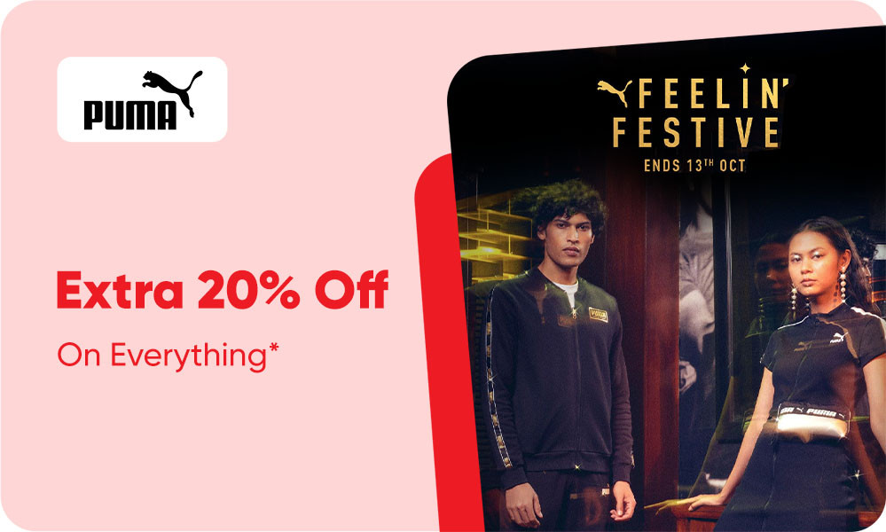 Festive Sale | Upto 50% + EXTRA 20% OFF + Extra 7% OFF + Instant 5% Prepaid Off On Everything