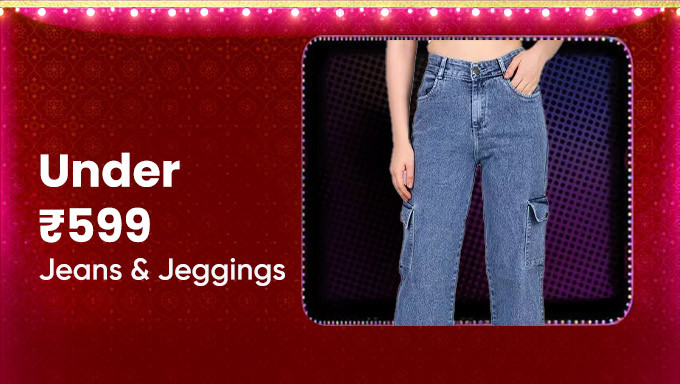 SALE | Jeans & Jeggings Under Rs.599 For Women,Girls,Boys,Men,Infants