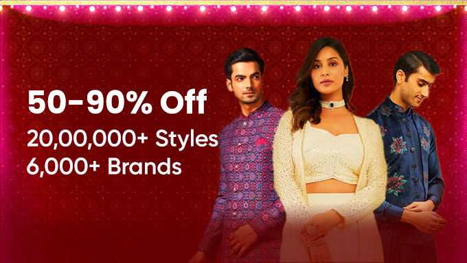 Ajio Grand Festive Sale | Get 50% - 90%Off + 10% Using Selected Bank Card