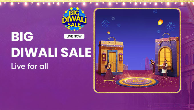 Flipkart Big Diwali Sale |Upto 80% Off + Extra 10% OFF On Selected Bank Card On Appliance, Electronics, Fashion & More