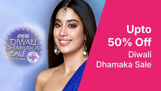 Nykaa Diwali Dhamaka Sale | Upto 50% Off On Beauty Care Products & More