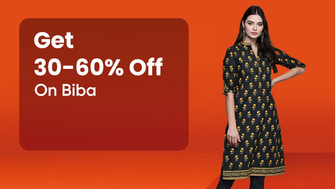 30% To 60% Off On Biba 