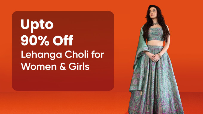 Upto 90% Off On Lehenga Choli For Women & Girls