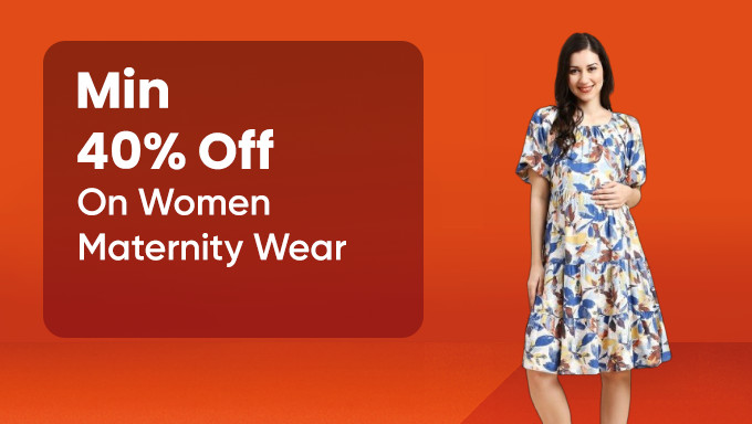 Min 40% Off On Women Maternity Wear Buy Dresses,Kurtas,Tshirts & More 