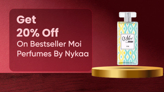 Get 20% Off On Bestseller Moi Perfumes By Nykaa 