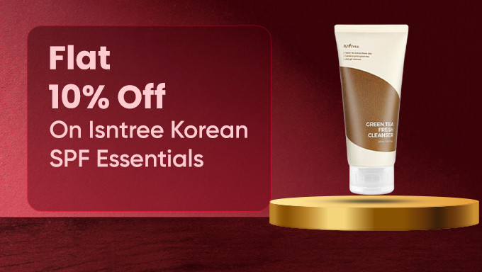 10% Off On Isntree Korean SPF Essentials 