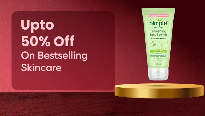 Upto 50% Off On Bestselling Skincare