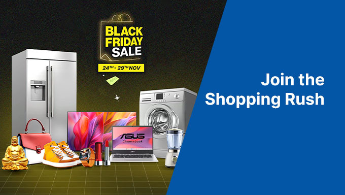 Flipkart Black Friday Sale | Upto 80% Off + Extra 10% OFF On Selected Bank Card On Appliance, Electronics, Fashion & More