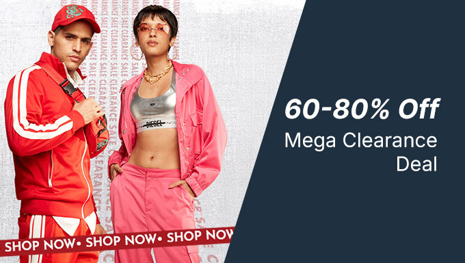 AJIO Mega CLEARANCE SALE |60%-80% Off + Upto 10% Off On Selected Bank