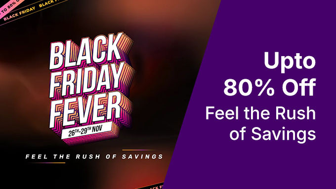 Noise Black Friday Fever | Upto 80% OFF Feel The Rush Of Saving