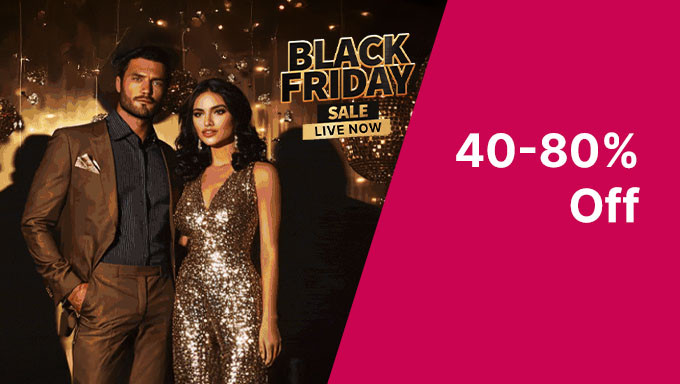 Black Friday Sale | Flat 40% To 80% Off + Extra Rs.200 New User Off + 10% Bank Off