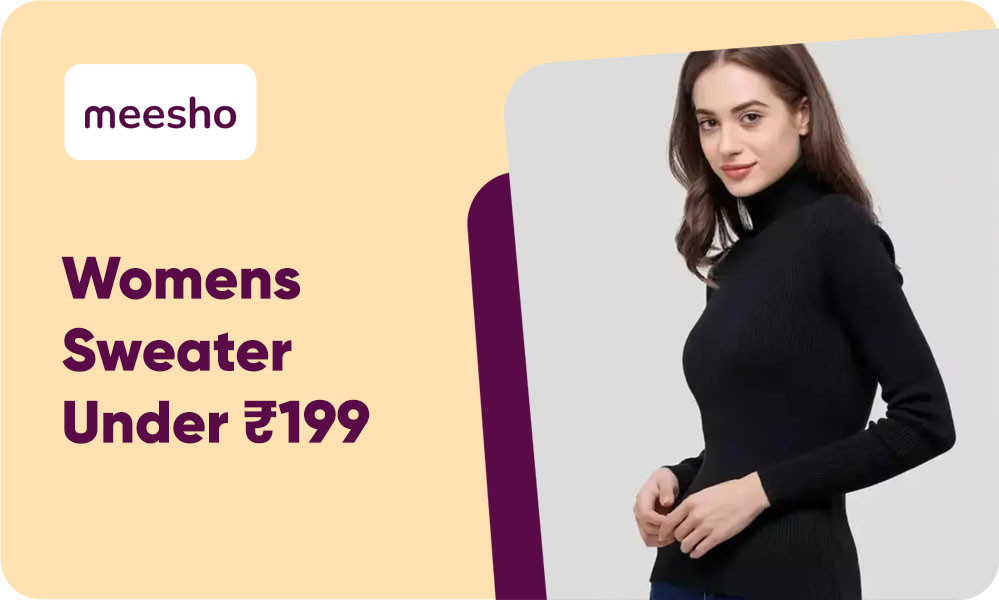 Buy Women's Sweater Under Rs,199