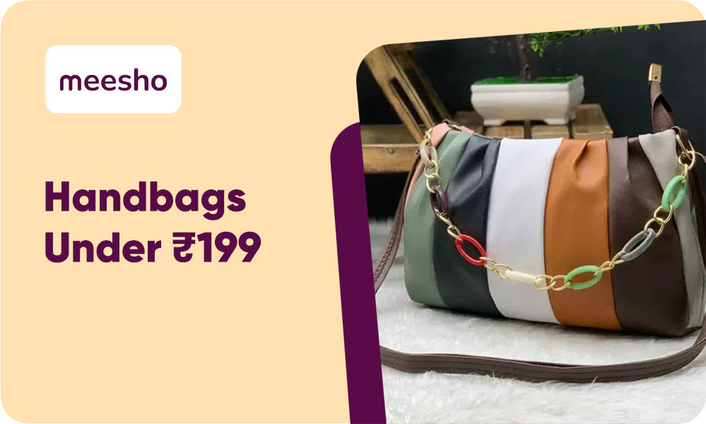 Buy Handbags Under Rs.199