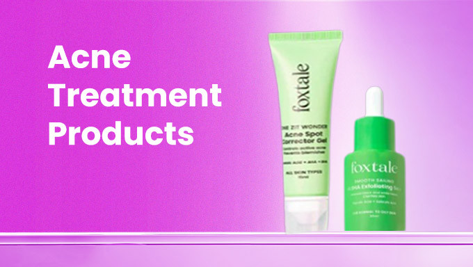 Upto 25% Off On Foxtale Acne Treatment Products+ Free Brightening Under-Eye Mask+ Free Shipping +Extra 5% Off On Prepaid Order