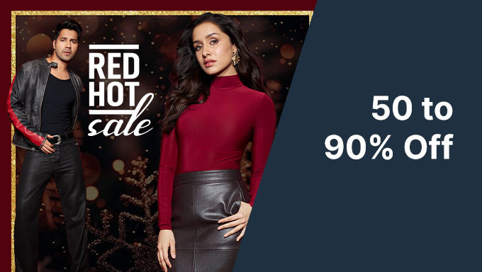 AJIO Red Hot Sale | Upto 50 To 90% Off On Best Collections + Extra Off On Selected Bank