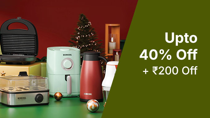 End Of Year Sale: Upto 40% Off + Extra Rs.200 Off On Orders Above Rs.3000