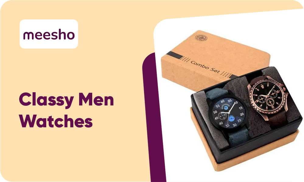 Buy Classy Men Stainless Steel Watches 