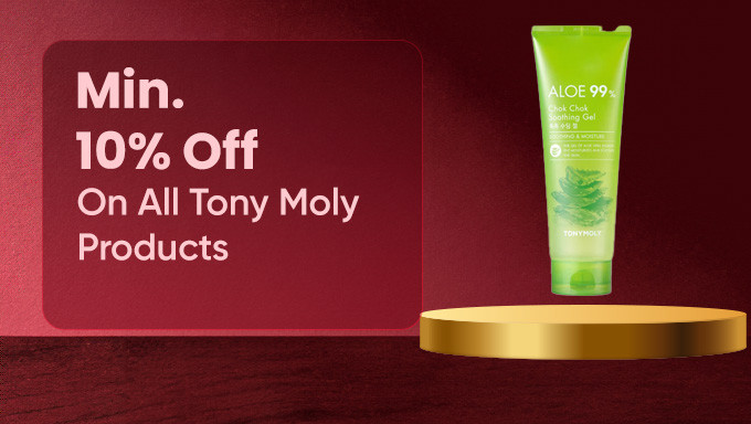 Min 10% Off On All Tony Moly Products Starting From Rs. 90 Only+B5G5 On Sheet Masks 