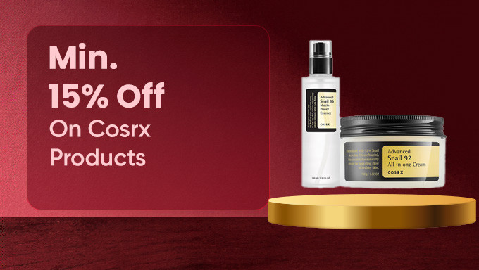 Min 15% Off Cosrx Products Starting From Starting From Rs.238