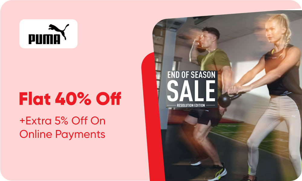 END Of Season Sale | Flat 40% OFF On All Products + Extra 5% Off On Prepaid Methods