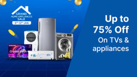 Grand Home Appliances Sale | Upto 75% Off + Extra 10% OFF On Selected Bank Card 