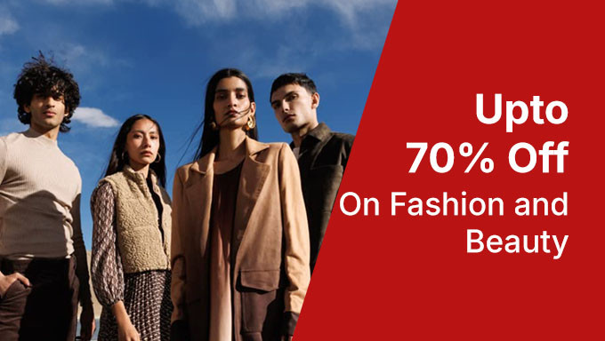 Amazon Winter Store| Upto 70% Off On Fashion And Beauty + Extra 10% OFF On Selected Bank Card