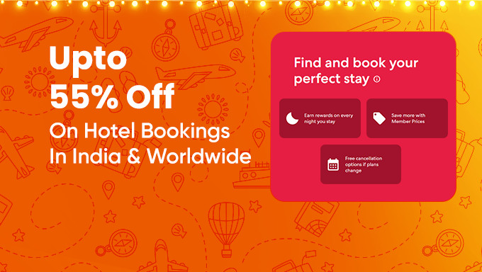 Special Offer | Upto 55% Off On Hotel Bookings In India & Worldwide Destinations + Free Cancellation